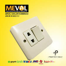 STOP KONTAK + SAKLAR MEVAL