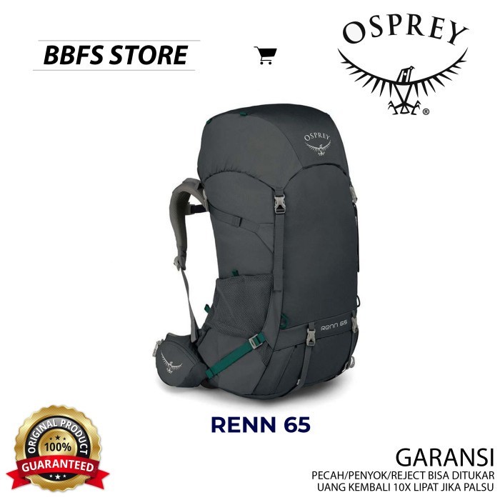 OSPREY RENN 65L 65 L CARRIER TAS KEMPING ORIGINAL