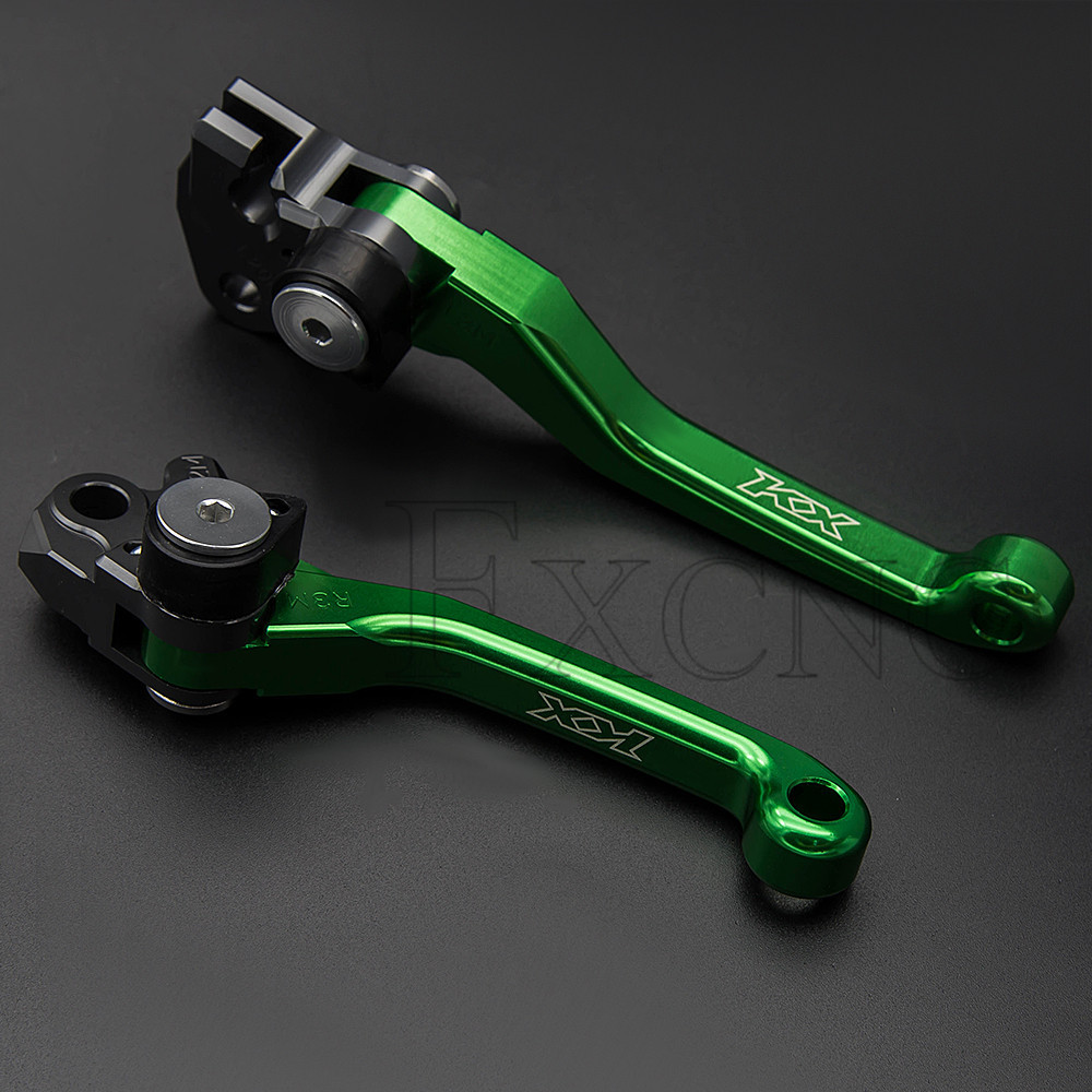 2022 For KX450F KX250X KX450X KX450 KX250 2019-2021 CNC Pivot Dirt Pit Bike Brake Clutch Lever KX 25