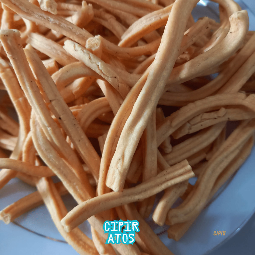 

PROMO Kue Cipir Bawang Gurih 250gr / camilan jadul bawang kriyuk Gurih