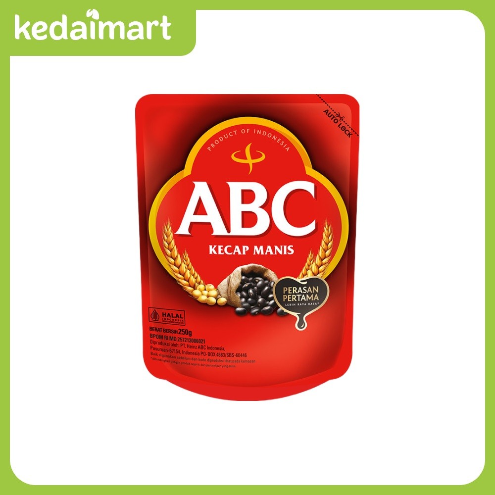 

ABC Kecap Manis Pouch 250 Gram