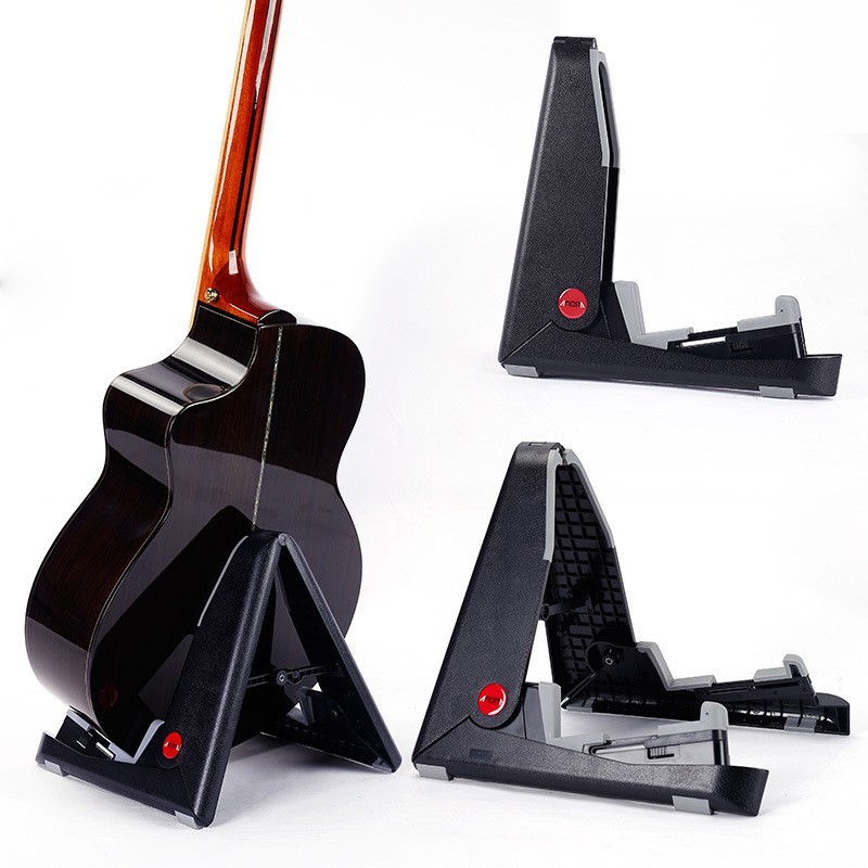 DM77N AROMA Foldable small ukulele gitar stand also support violin fiddle mandolin 2 sizes available