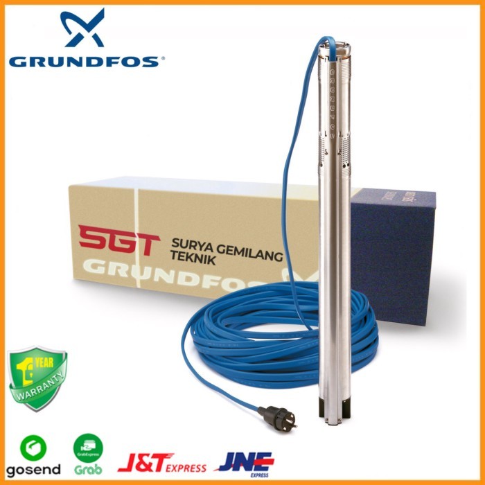 Mesin Pompa Celup Submersible 3 Inch Grundfos SQ 7-40 Pompa Air Sibel