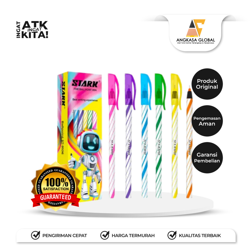 

STARK PULPEN ULIR ST-9106 (1LSN/ 12PCS)