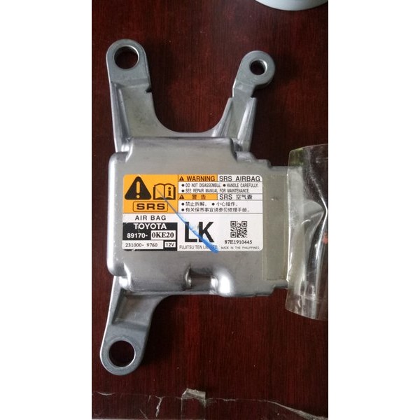 Modul SRS AIRBAG TOYOTA INNOVA REBORN