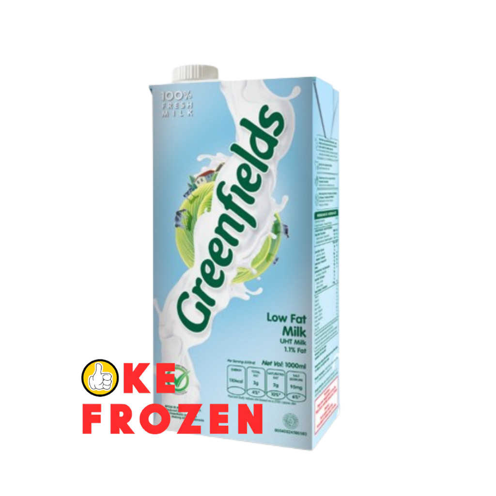 

GREENFIELDS LOW FAT MILK 1 LITER 1,1% LEMAK / SUSU UHT RENDAH LEMAK