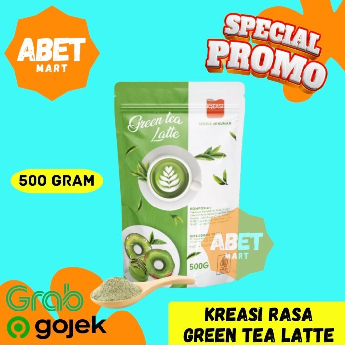 

Minuman Bubuk Green Tea Latte Kreasi 500Gr - 500 Gram Rasa Matcha Teh Hijau Ijo Drink Powder Instan Pak Pcs Dus