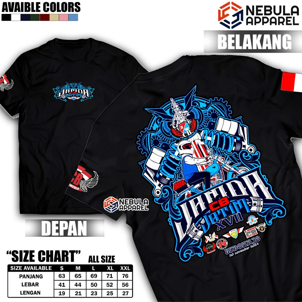 Kaos JAMDA CB JATIM XVII Terlaris