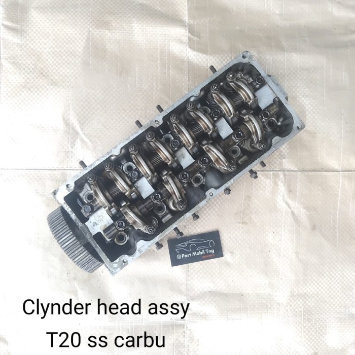 Cylinder Head Deksel Kepala Piston Mitsubishi T120ss Karbulator Karbu + Bonus Palet Kayu