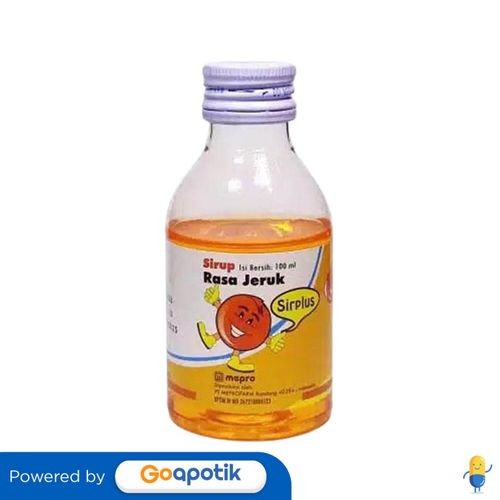 

Sirplus Rasa Jeruk Sirup 100 Ml