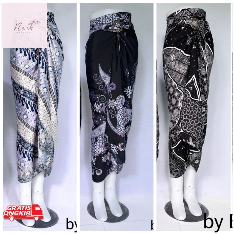 Rok Terkini / Rok lilit batik bawahan kebaya/batik couple rok lilit/Rok lilit batik/Rok lilit batik 
