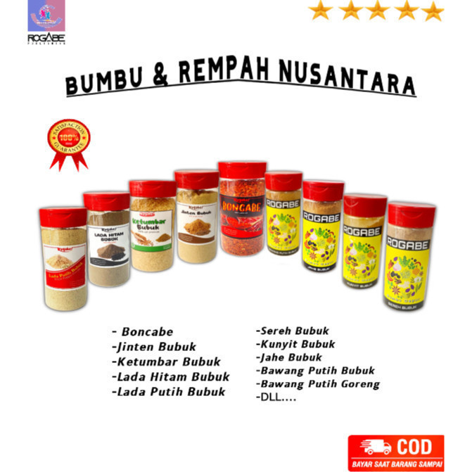 

Bumbu Dapur / Andaliman / Kelapa Gongseng / Kemiri / S B