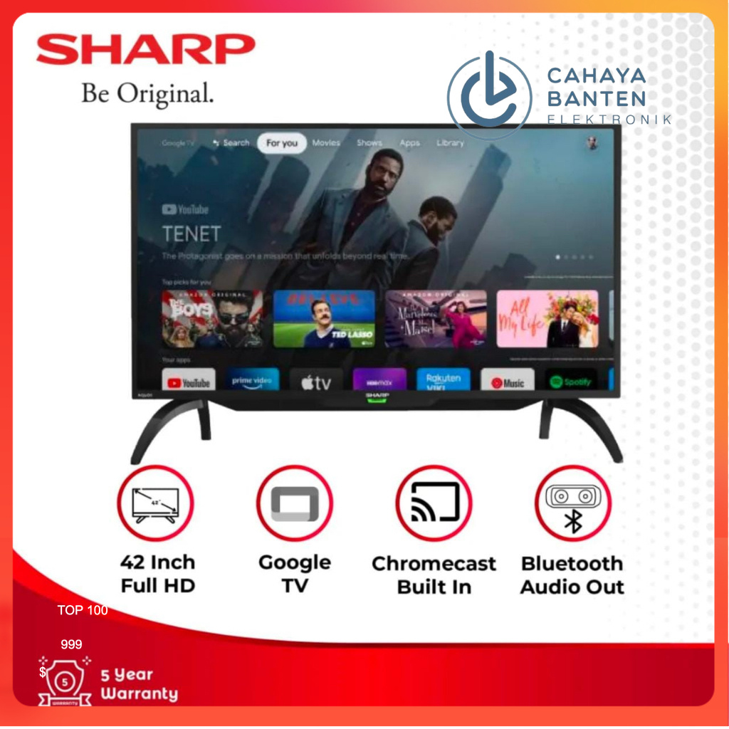 LED SHARP 50EG1L ANDROID TV 50INCH DIGITAL TV