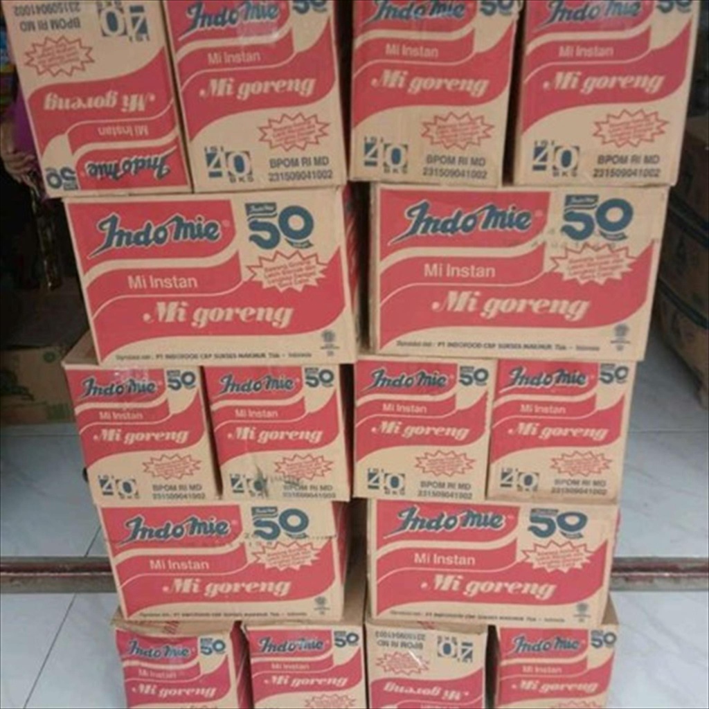 

INDOMIE GORENG / KUAH / SOTO / KARI DALAM KARTON (HARGA 1 KARTON INDOMIE)