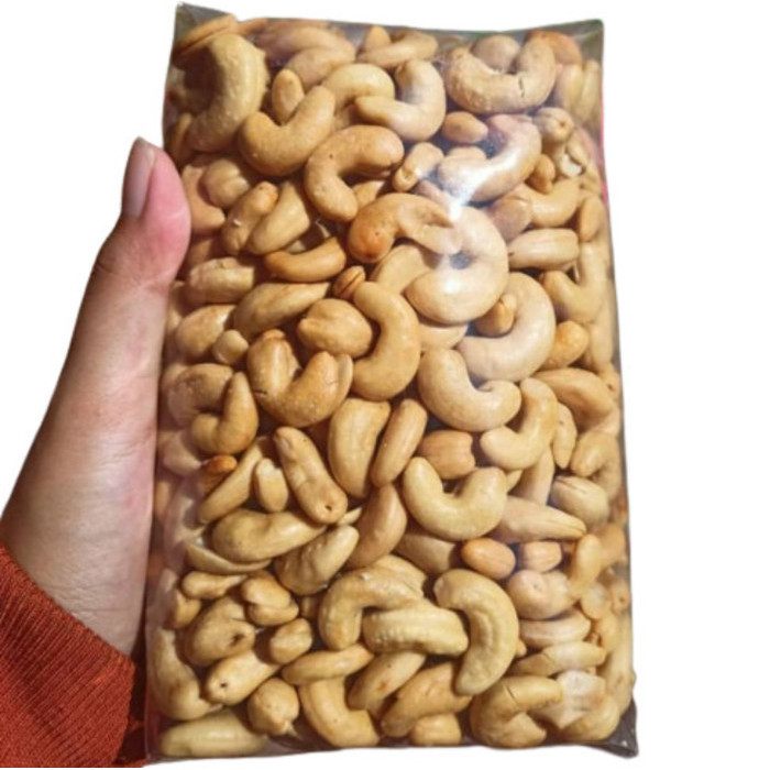 

Best Seller Kacang mede super original panggang 1kg asin bawang - ASIN BAWANG