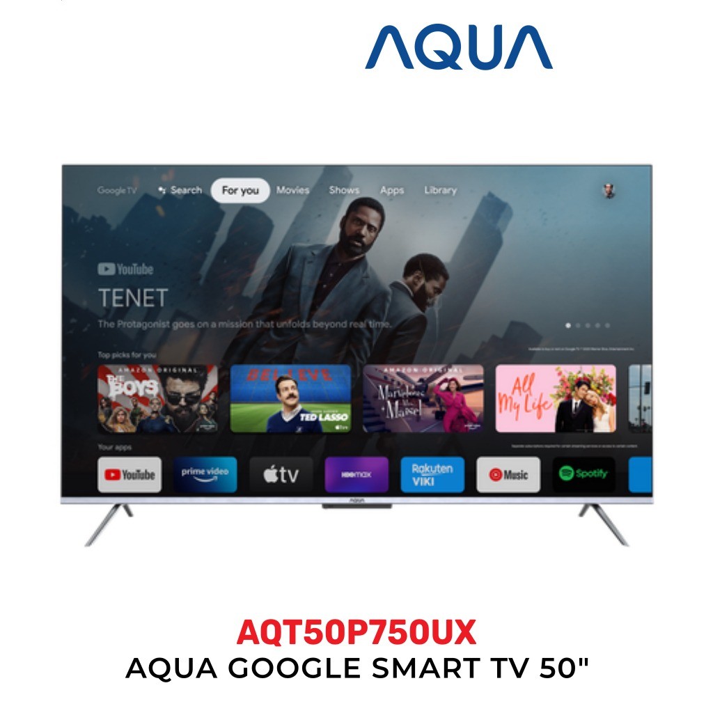 LED TV AQUA AQT50P750UX LED SMART TV AQUA AQT 50P750 UX 50INCH