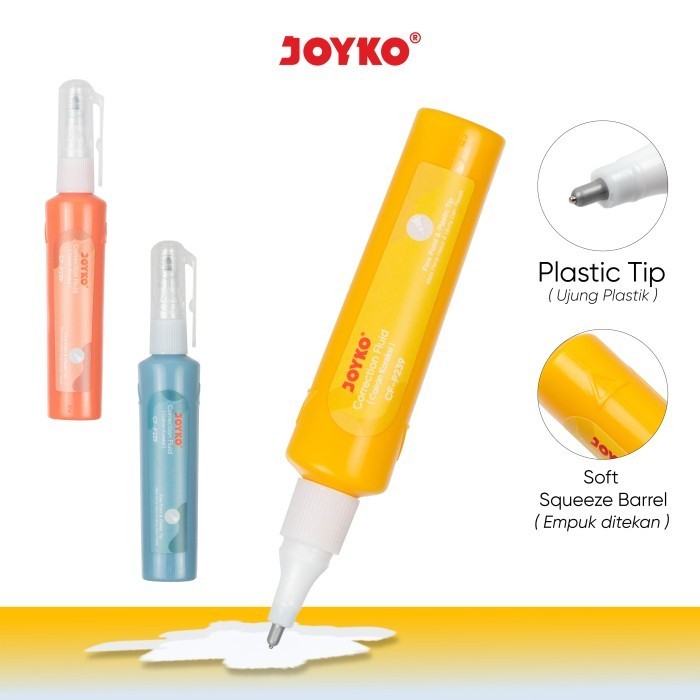 

(1 lusin) Correction Fluid CF-P239 Cairan Koreksi Penghapus Cair Joyko