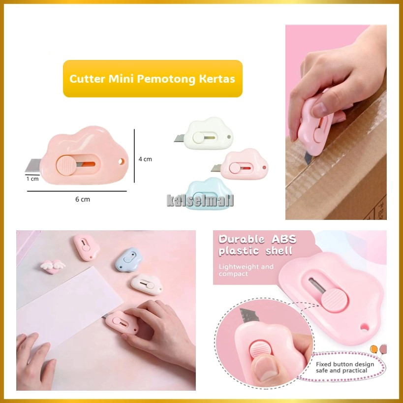 

Cutter Mini Portable Pemotong Kertas Bentuk Awan Serbaguna Super Cute Alat Potong Kecil Praktis untuk Kertas dan Barang Lainnya Desain Unik Berkualitas Tinggi Cocok untuk Kegiatan Sehari-hari Murah dan Efisien AD35