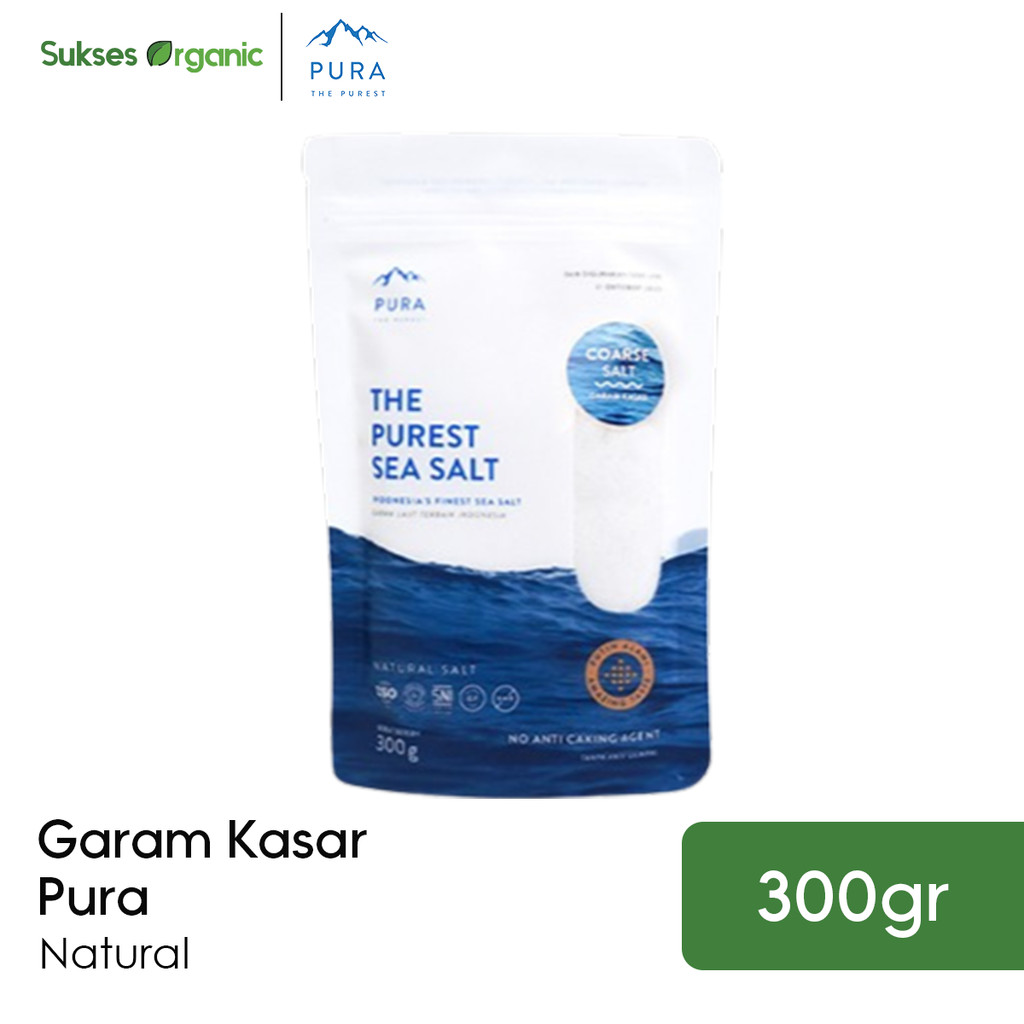 

Garam KASAR Murni COARSE Sea Salt PURA 300gr