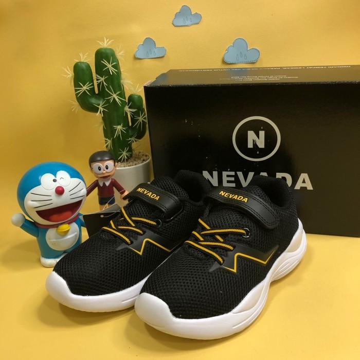Sepatu Anak Laki Laki Sepatu Anak Sekolah Nevada - navy, 30