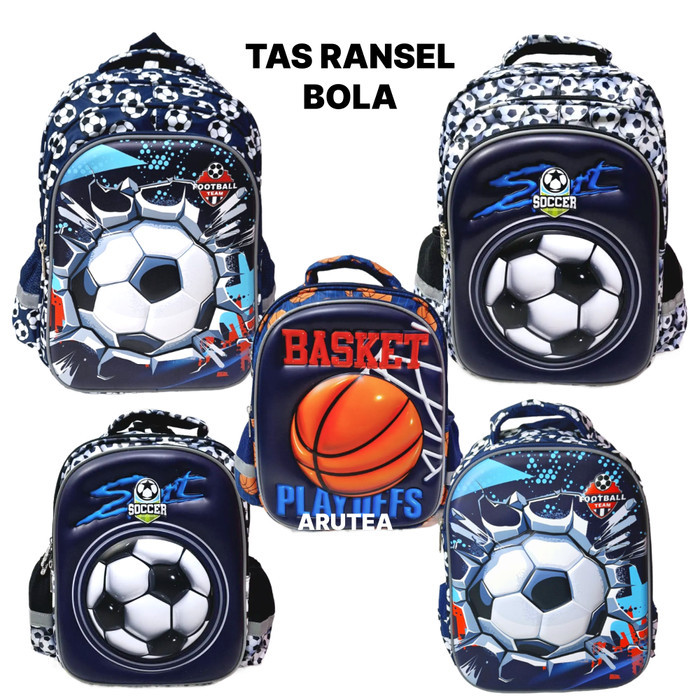 Tas Ransel Anak Bola - Tas Sekolah - TK Basket