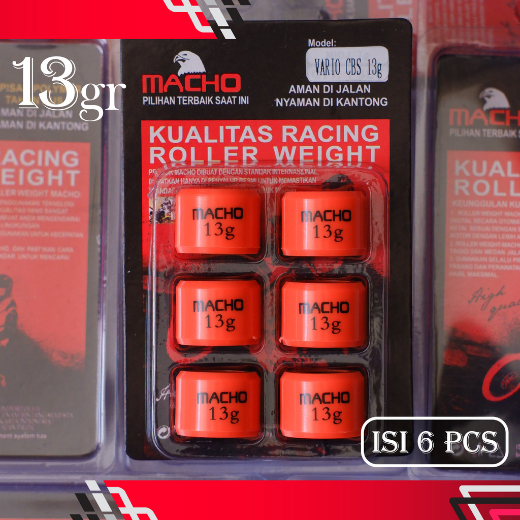 Roller Racing 13 Gram Honda Vario CBS / 125 / 150 / Genio / PCX 150 / Beat New 2020