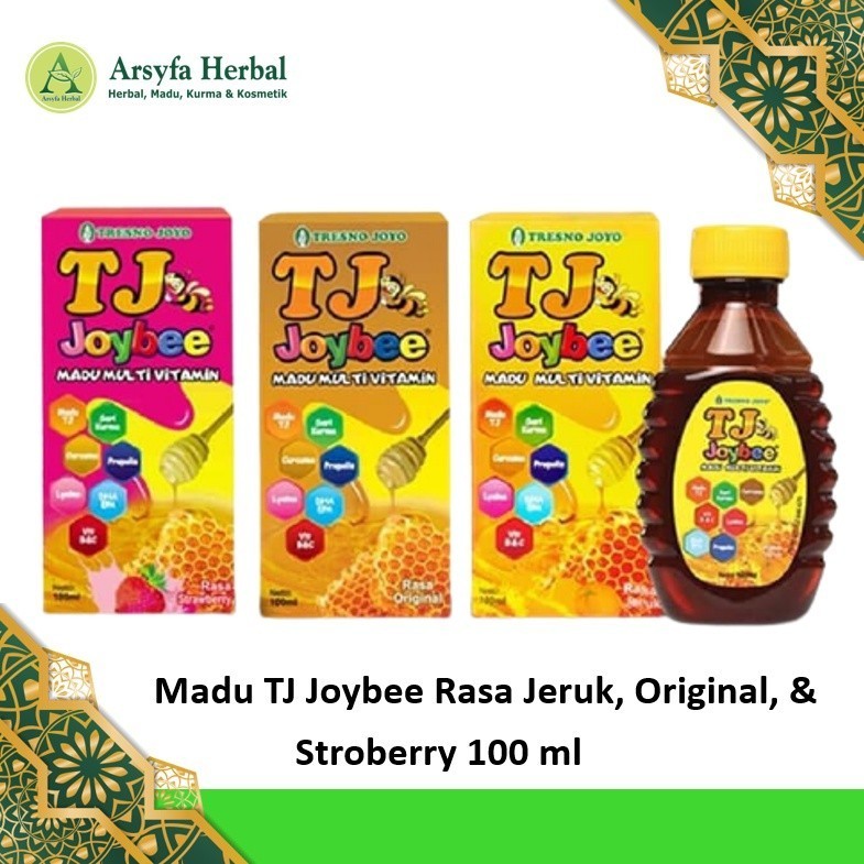 

MADU TJ JOYBEE 100 ML - MADU MULTIVITAMIN ANAK