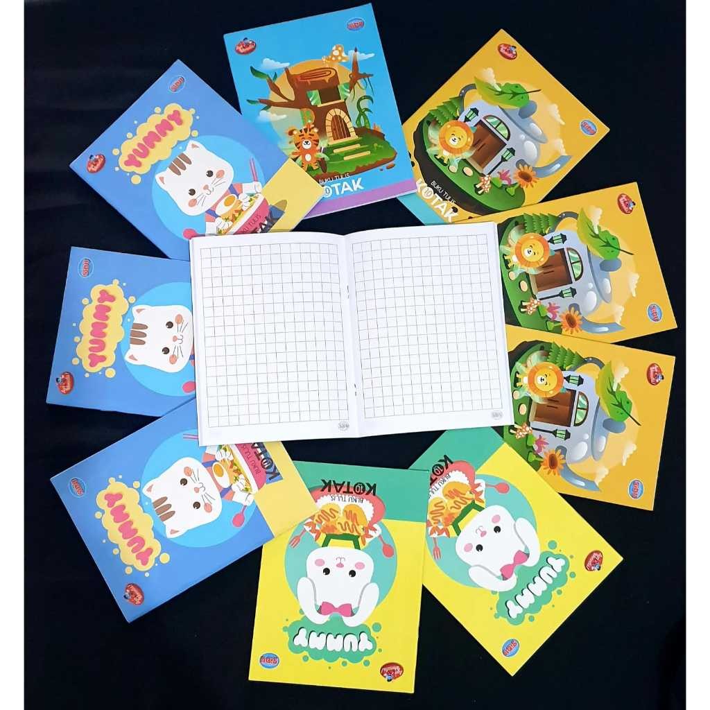 

Buku Tulis kotak-kotak besar mandarin merk SIDU