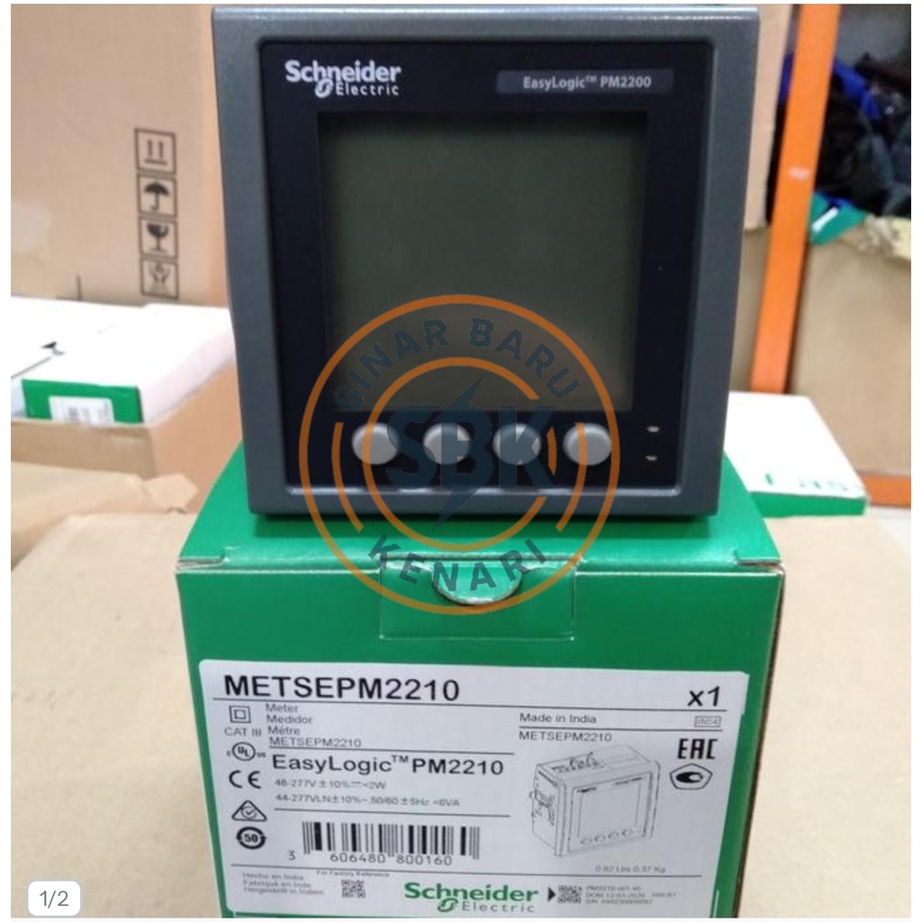 Schneider Electric PM2210 Power Meter Digital 3 Phase