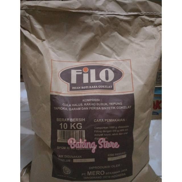 

Cokelat Bubuk Filo 10kg - Gosend/Grab Only!! !!!