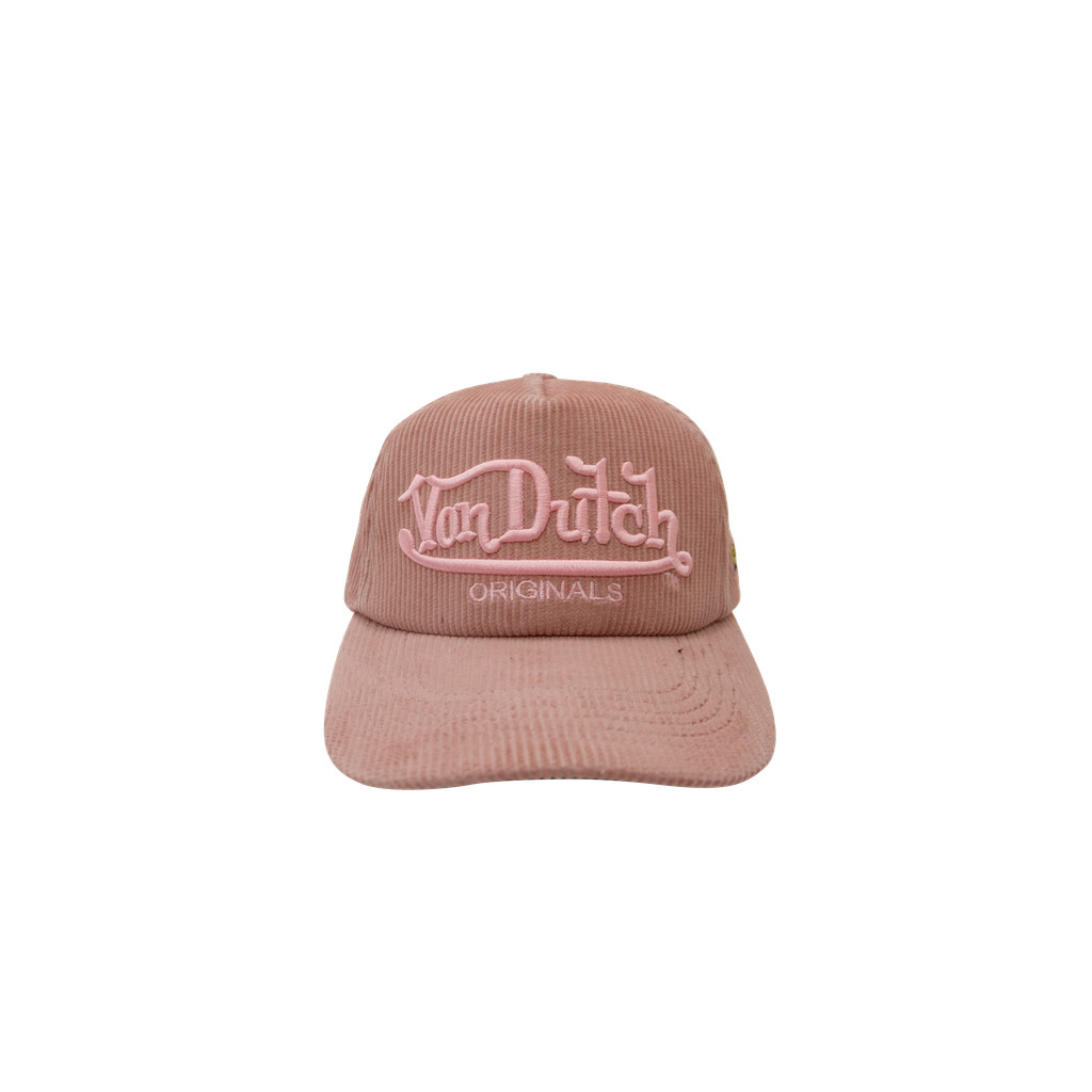 Von Dutch Corduroy Caps 1547 Pink