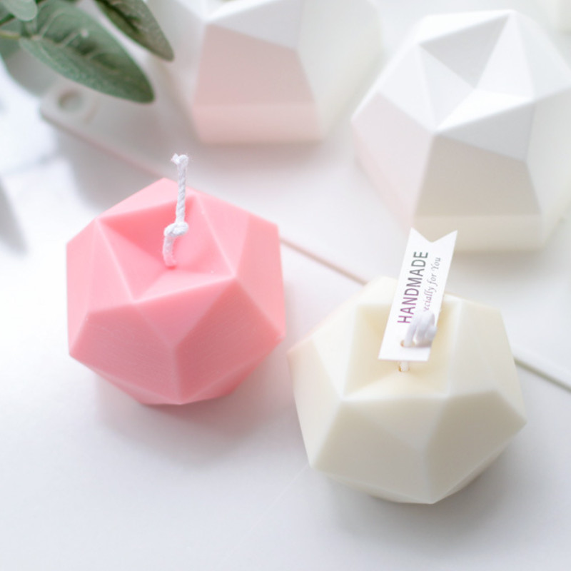 

3D Candle Silicone Mould Aromatherapy Gypsum Mold Handmade Candle Making Mold Cake Mould Pastry Tools Candle Making Supplies
