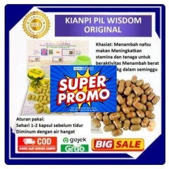 

Kianpi Pil Penggemuk Badan Wisdom ASLI Original ~ CN #kianpi #kianpioriginal