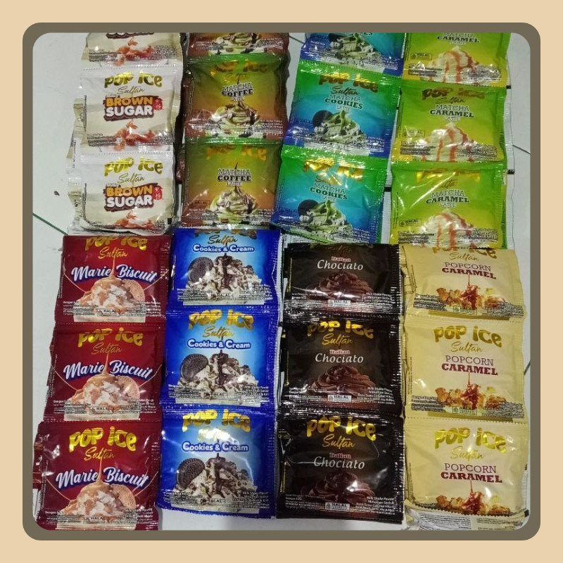 

Pop ice sultan, ada varian baru loo️
