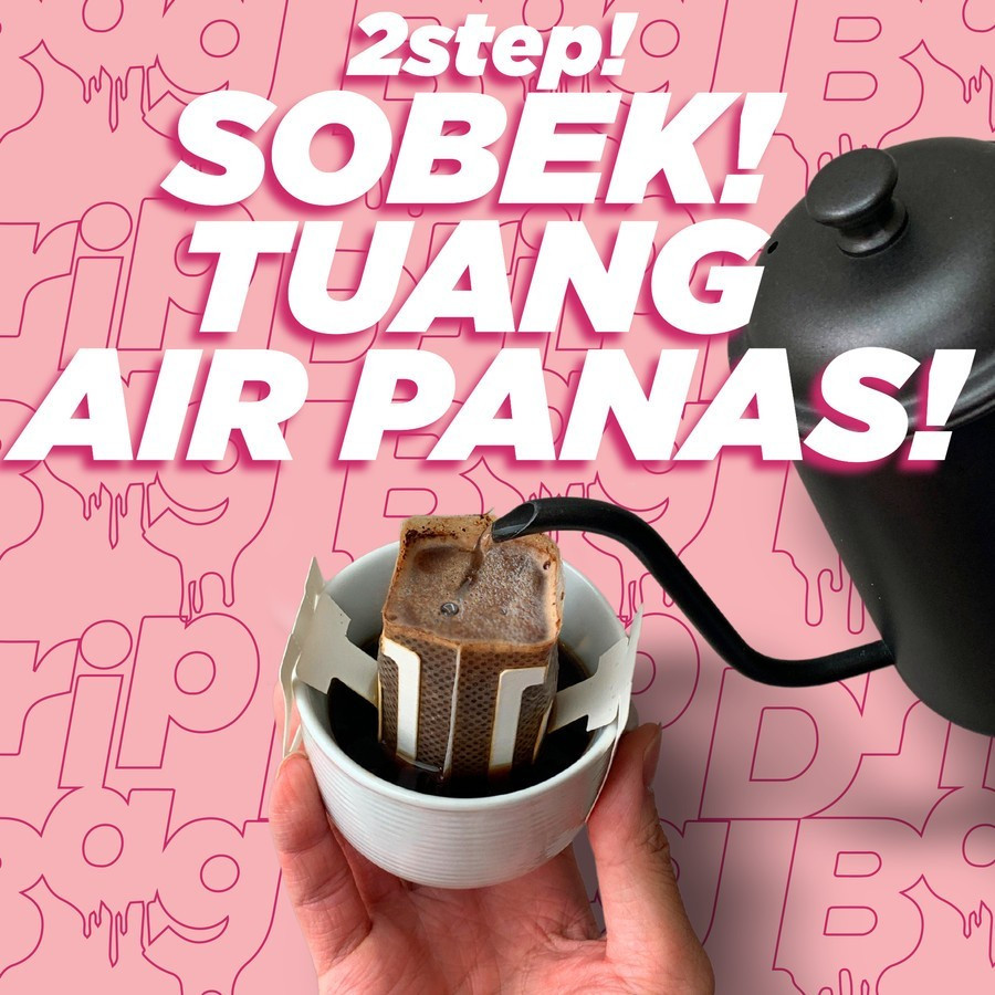 

JAMIN MURAH !!!Seven Days Drip Bag Coffee ( kopi filter ) By Black Potion Roastery Asli dari Biji Kopi(BISA LANGSUNG ORDER)