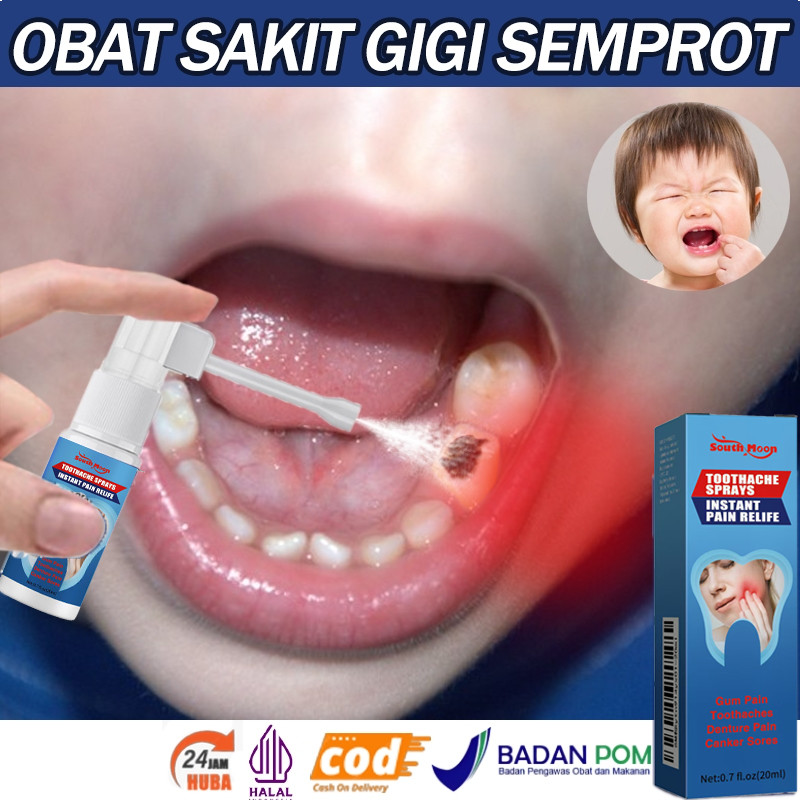obat sakit gigi anak Obat sakit gigi berlubang Obat sakit gigi semprot  30ml Obat sakit gigi ampuh O