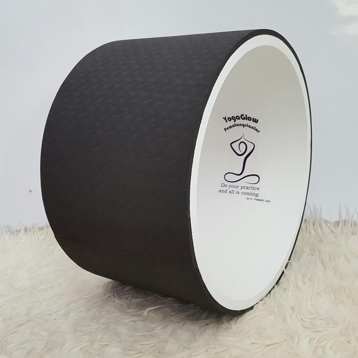 Yoga Wheel TPE 25 cm /custom size TPE Yoga Wheel / Yoga Wheel lebar 25 - custom nama Terlaris