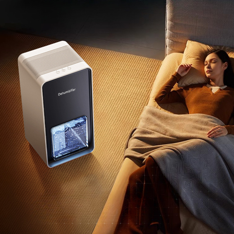 Air Purifier Portable Air Dehumidifier for Home Office and RV Eliminate Damp Mold and Moisture Easy 