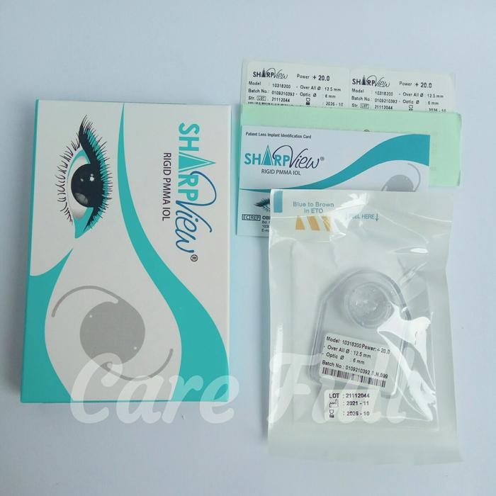 Lensa PMMA IOL - PMMA Lens - Lensa IOL - Rigid PMMA IOL - Power 23