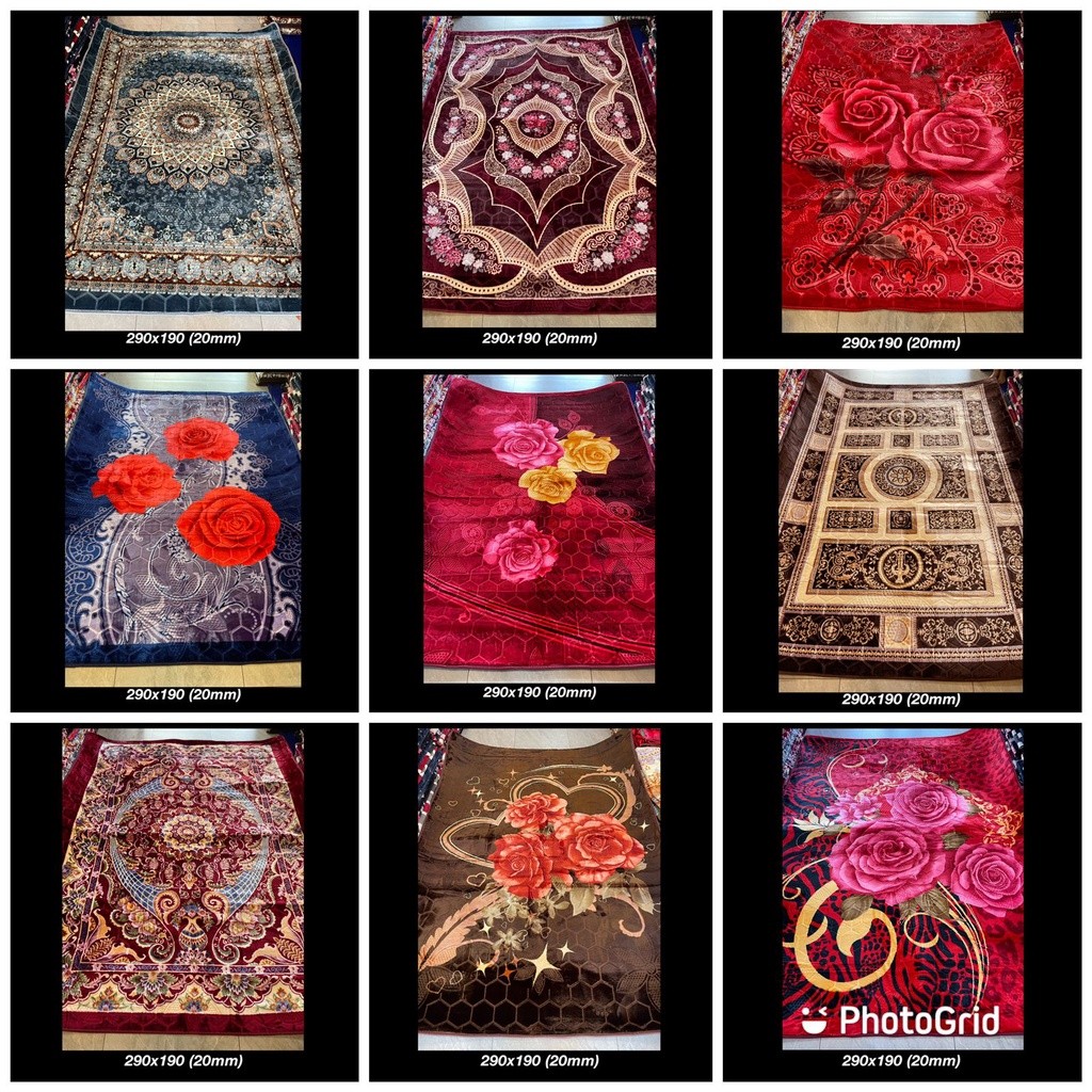 karpet super jumbo  malaysia original ukuran 200x300x22mm full