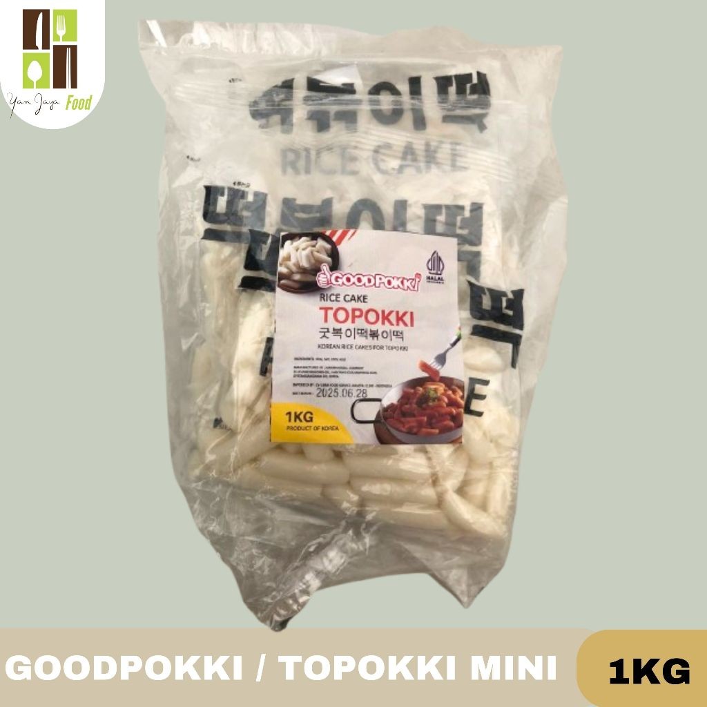 

Tokpokki / Topokki Mini Asli Import Korea / Goodpokki Re-pack 1Kg