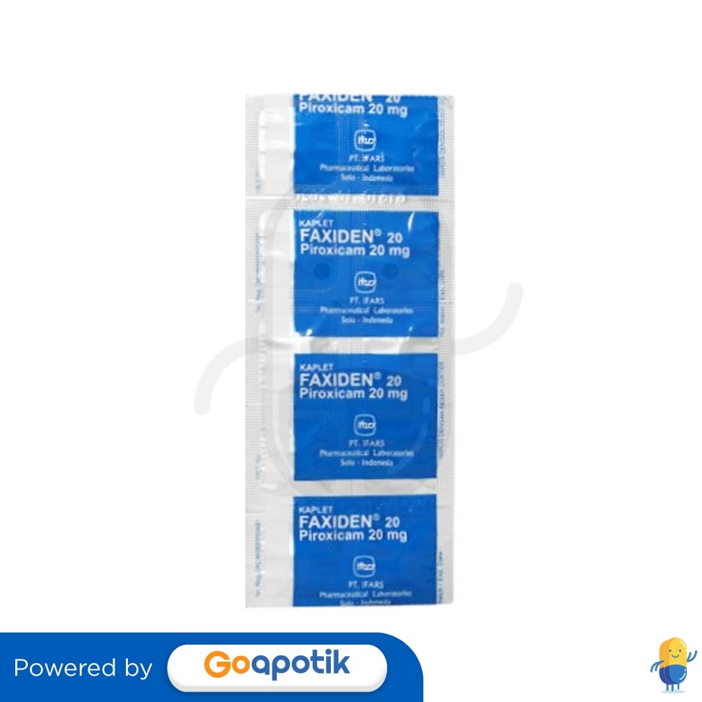 Faxiden 20 Mg Strip 10 Kaplet