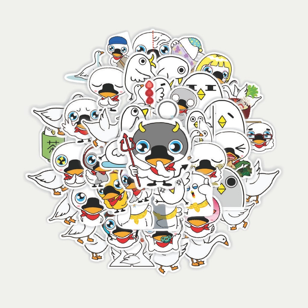 

Sticker Pack Stiker Hewan Burung Angsa | Sticker TUMBLR | Stiker LAPTOP KOPER HELM