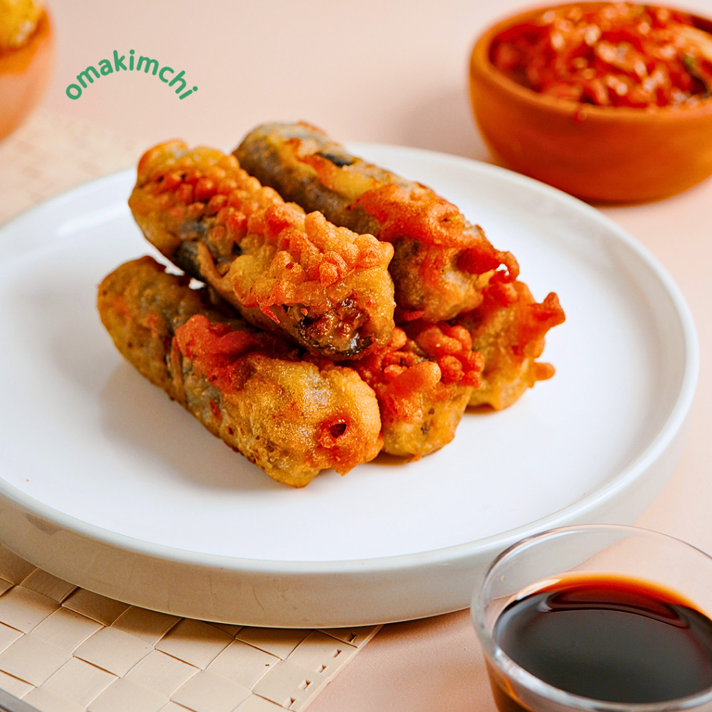 

Gimmari Korean Seaweed Spring Roll / Risol Korea isi Japchae