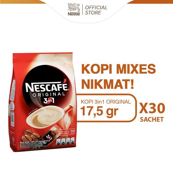

NESCAFE Original Kopi Instan 3in1 17.5g x 30pcs