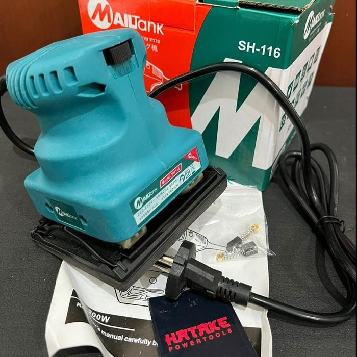Hot Produk MAILTANK SH116-ELEKTRIK SANDER MESIN AMPLAS KAYU MESIN AMPLAS TEMBOK Terbaik dan Terlaris