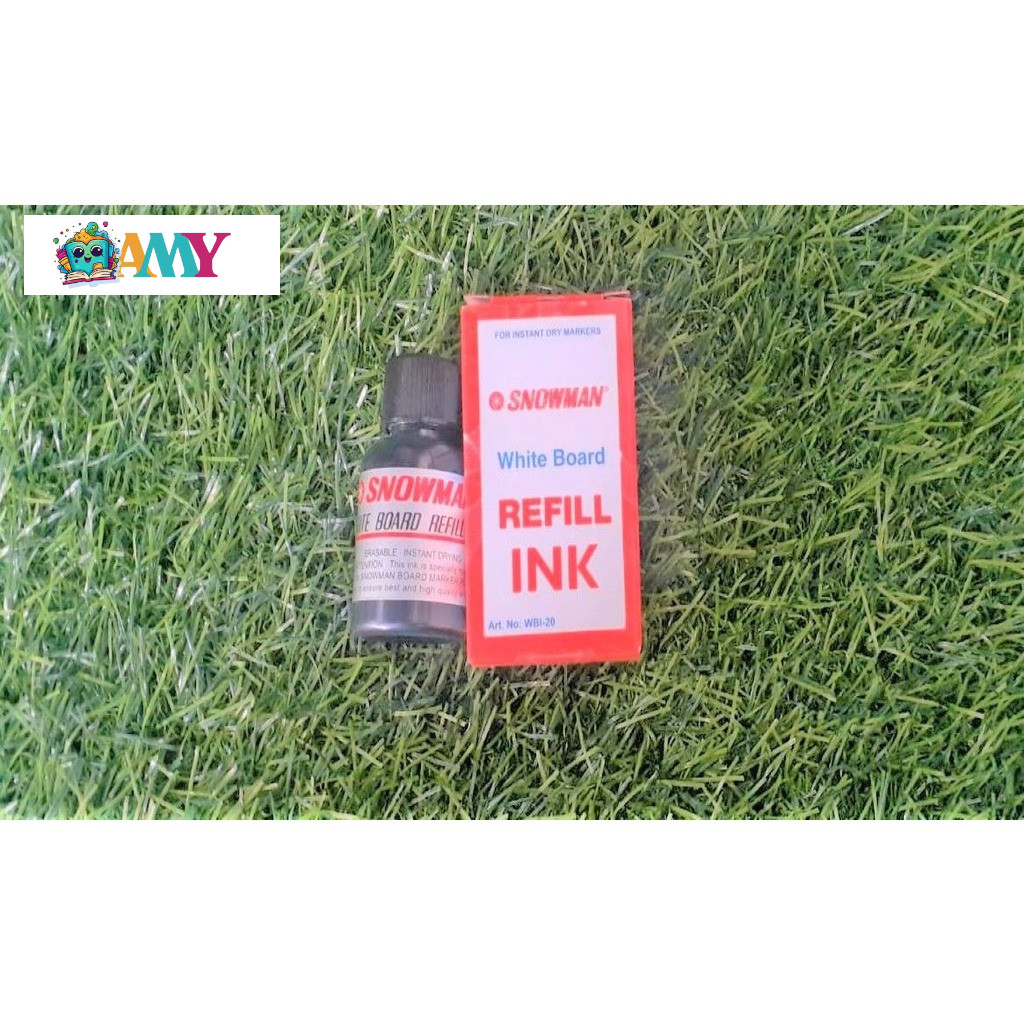 

SNOWMAN TINTA WB HITAM AMY STASIONARY