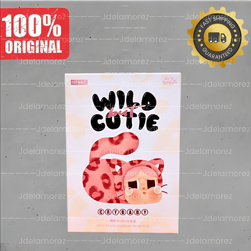 

Ready Stock (INSTANT) Pop Mart CryBaby Wild but Cutie Pendant
