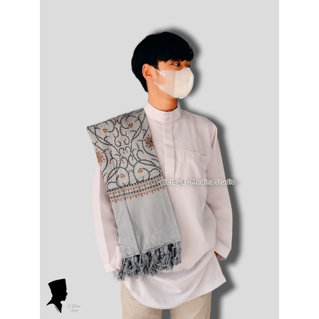 BAROKAH STORE Sorban Riyadh | Surban | Sorban Rida Solo | Batik Printing | Sorban Putih | Sorban Hit