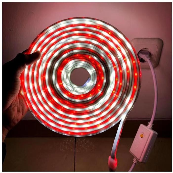 LAMPU STRIP MERAH PUTIH Lampu Hias 17 Agustus - Lampu Merah Putih Bendera indonesia 5050 Waterproff 